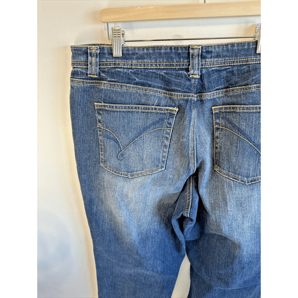 Venezia By Lane Bryant Wide Straight Leg Denim Jeans Women's Size‎ 18 NWT - Picture 8 of 16